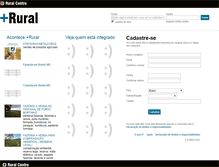 Tablet Screenshot of mais.ruralcentro.com.br